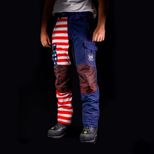AT4062(US) Arbortec Vented US Patriot Chainsaw Pants - Limited Edition - Arbortec Forestwear