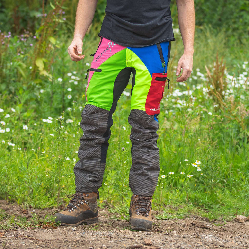 AT4070 Breatheflex Pro Chainsaw Pants Design C Class 1 - Multi Color - Arbortec Forestwear
