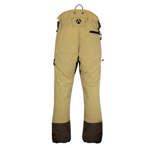 AT4070 Breatheflex Pro Chainsaw Trousers Design C Class 1 - Beige - Arbortec Forestwear