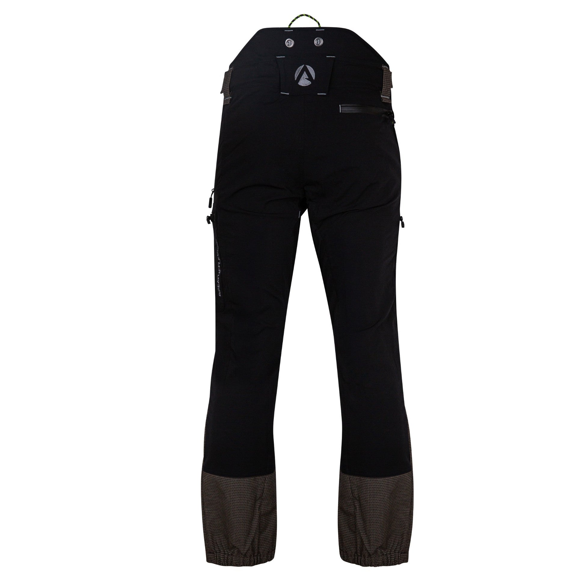 AT4070 Breatheflex Pro Chainsaw Trousers Design C Class 1 - Black - Arbortec Forestwear
