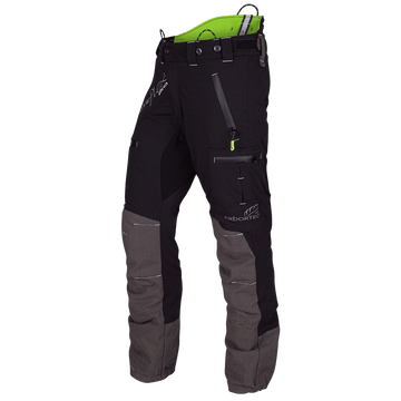 AT4070 Breatheflex Pro Chainsaw Trousers Design C Class 1 - Black - Arbortec Forestwear