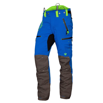 AT4070 Breatheflex Pro Chainsaw Trousers Design C Class 1 - Blue - Arbortec Forestwear