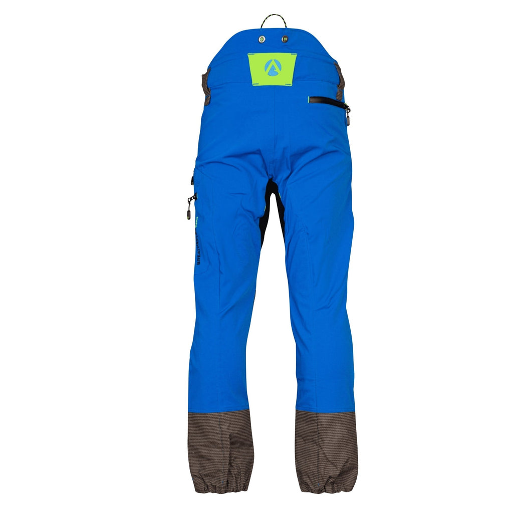 AT4070 Breatheflex Pro Chainsaw Trousers Design C Class 1 - Blue - Arbortec Forestwear