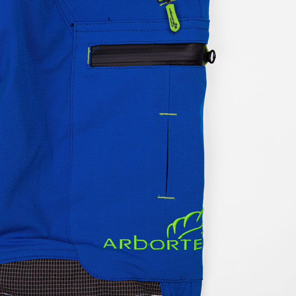AT4070 Breatheflex Pro Chainsaw Trousers Design C Class 1 - Blue - Arbortec Forestwear