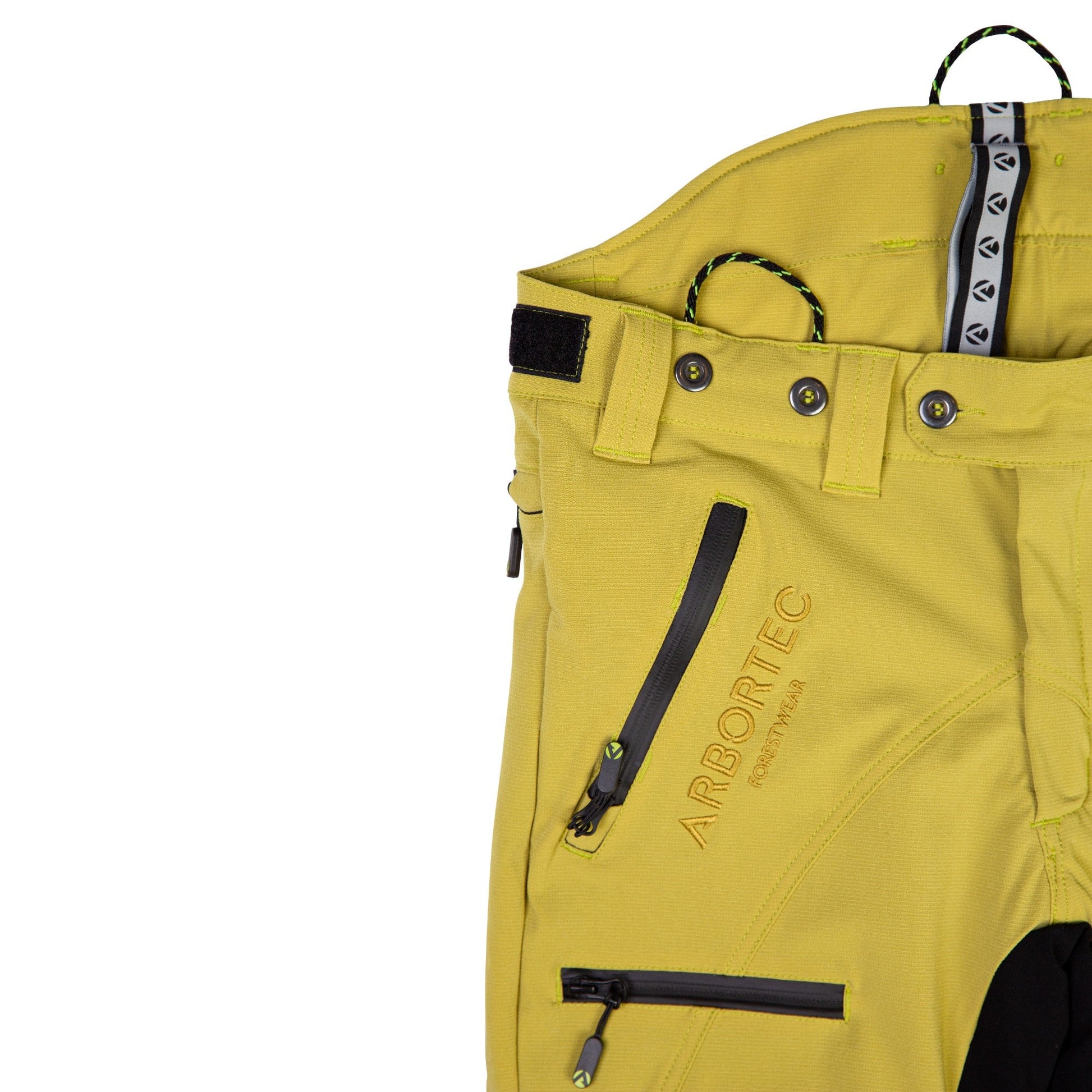 AT4070 Breatheflex Pro Chainsaw Trousers Design C Class 1 - Citrine - Arbortec Forestwear