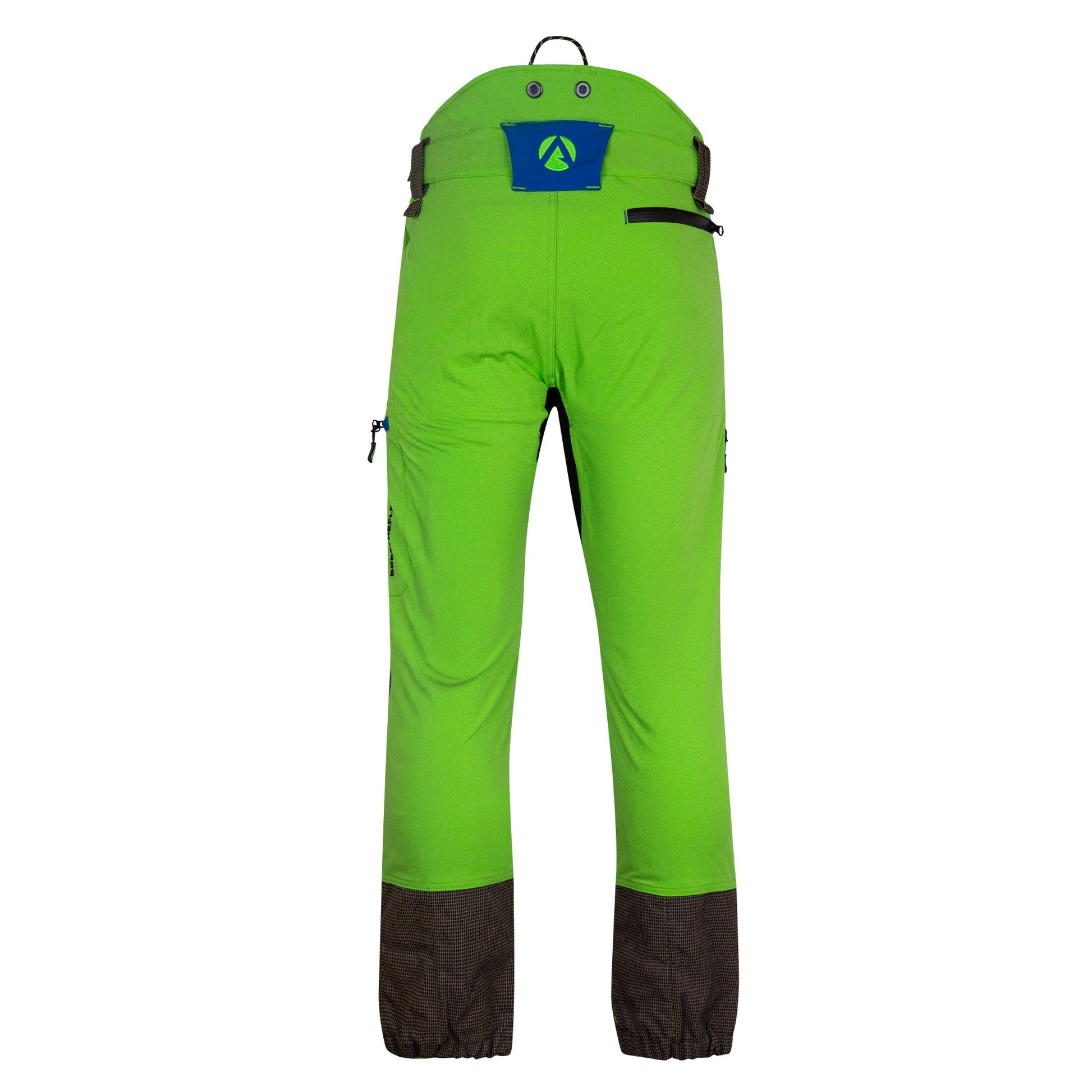 AT4070 Breatheflex Pro Chainsaw Trousers Design C Class 1 - Lime - Arbortec Forestwear