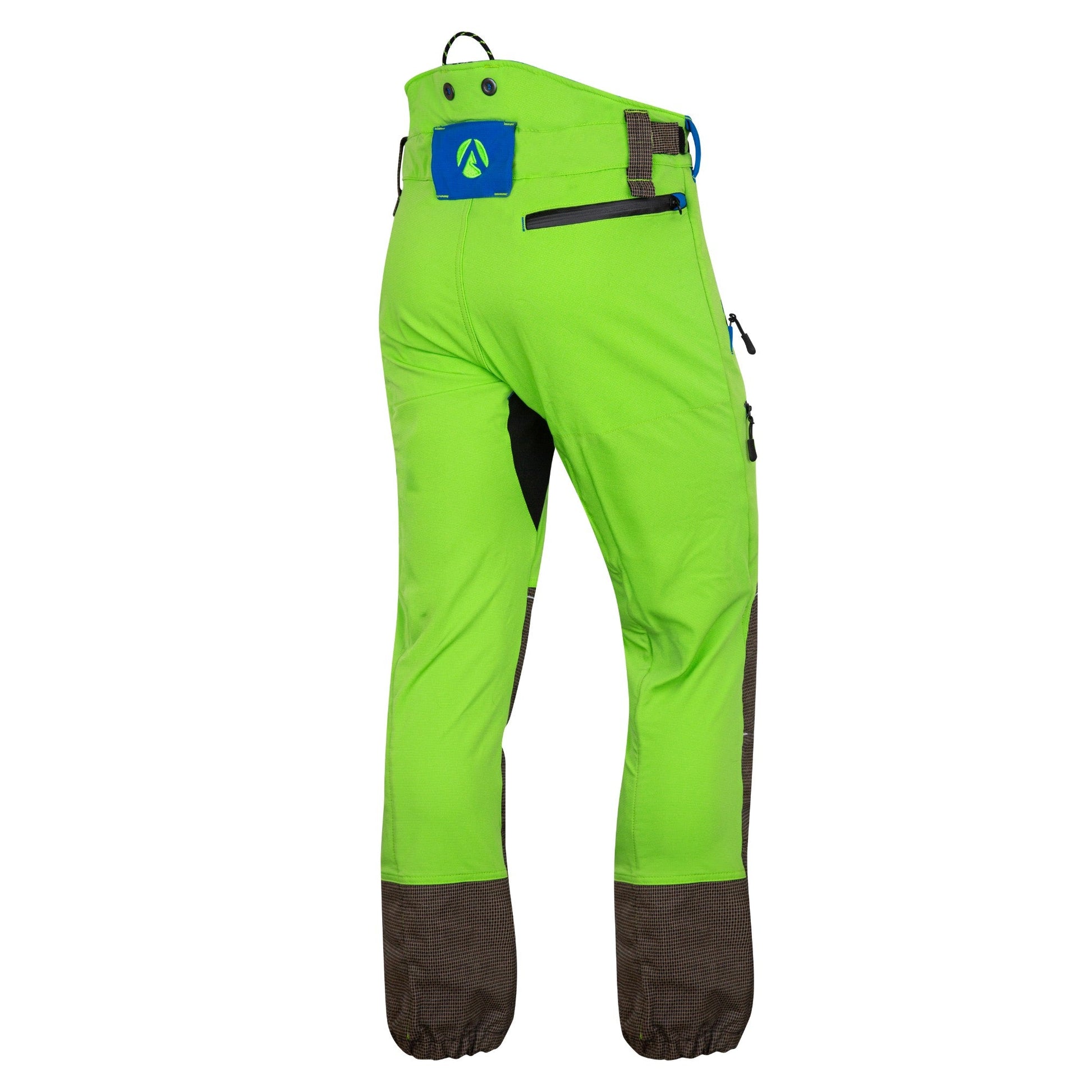 AT4070 Breatheflex Pro Chainsaw Trousers Design C Class 1 - Lime - Arbortec Forestwear