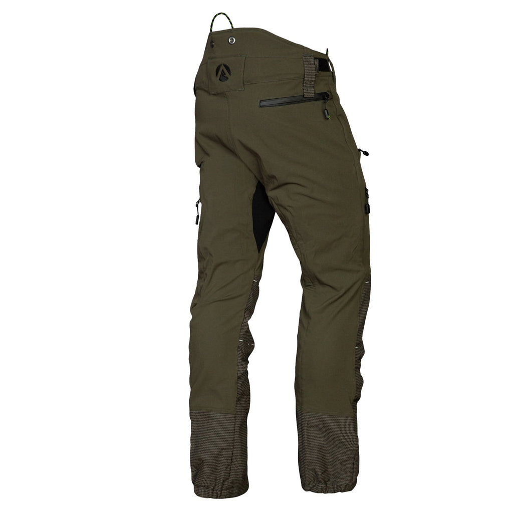 AT4070 Breatheflex Pro Chainsaw Trousers Design C Class 1 - Olive - Arbortec Forestwear