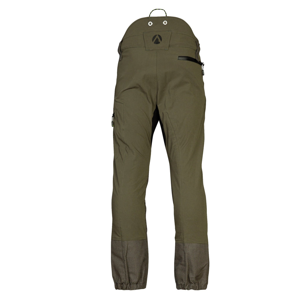 AT4070 Breatheflex Pro Chainsaw Trousers Design C Class 1 - Olive - Arbortec Forestwear