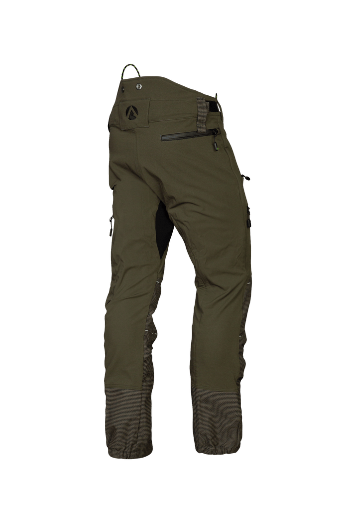 AT4070 Breatheflex Pro Chainsaw Trousers Design C Class 1 - Olive - Arbortec Forestwear
