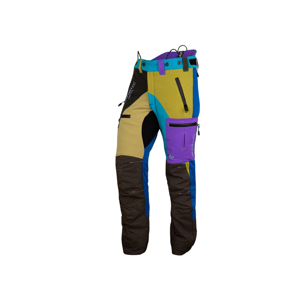 AT4070 Breatheflex Pro Chainsaw Trousers Design C Class 1 - Pastel Multi - Colour - Arbortec Forestwear