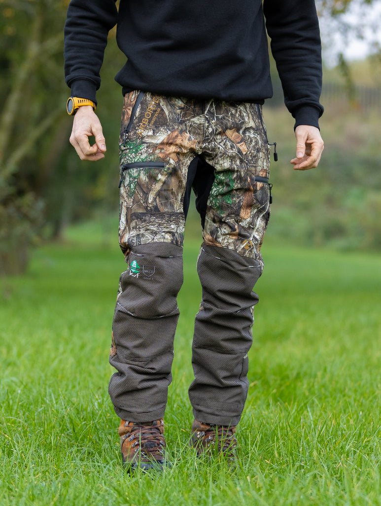 AT4070 - Breatheflex Pro Realtree Chainsaw Trousers Design C/Class 1 - Brown - Arbortec Forestwear