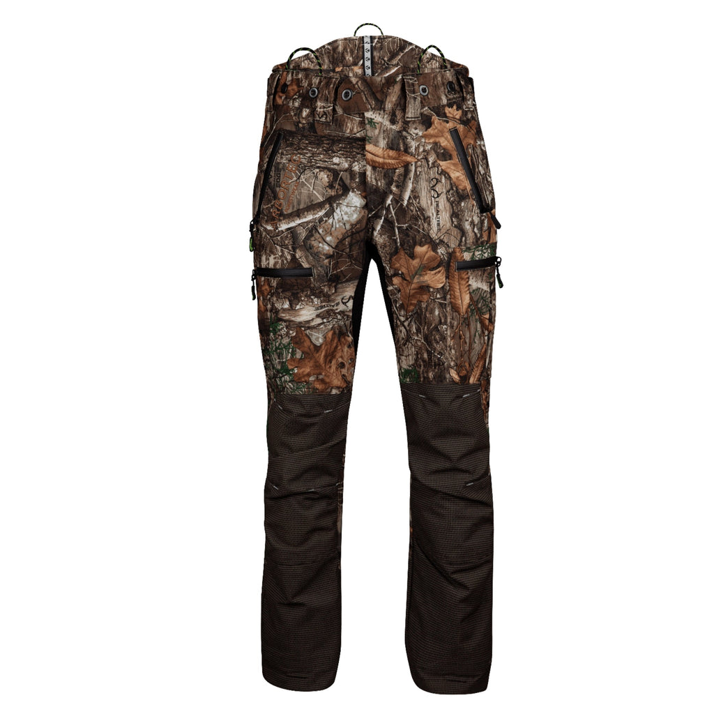 AT4070 - Breatheflex Pro Realtree Chainsaw Trousers Design C/Class 1 - Brown - Arbortec Forestwear