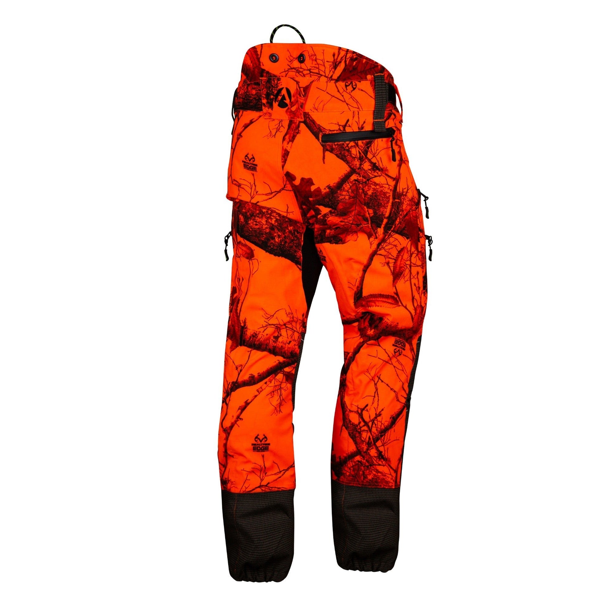 AT4070 - Breatheflex Pro Realtree Chainsaw Trousers Design C/Class 1 - Orange - Arbortec Forestwear