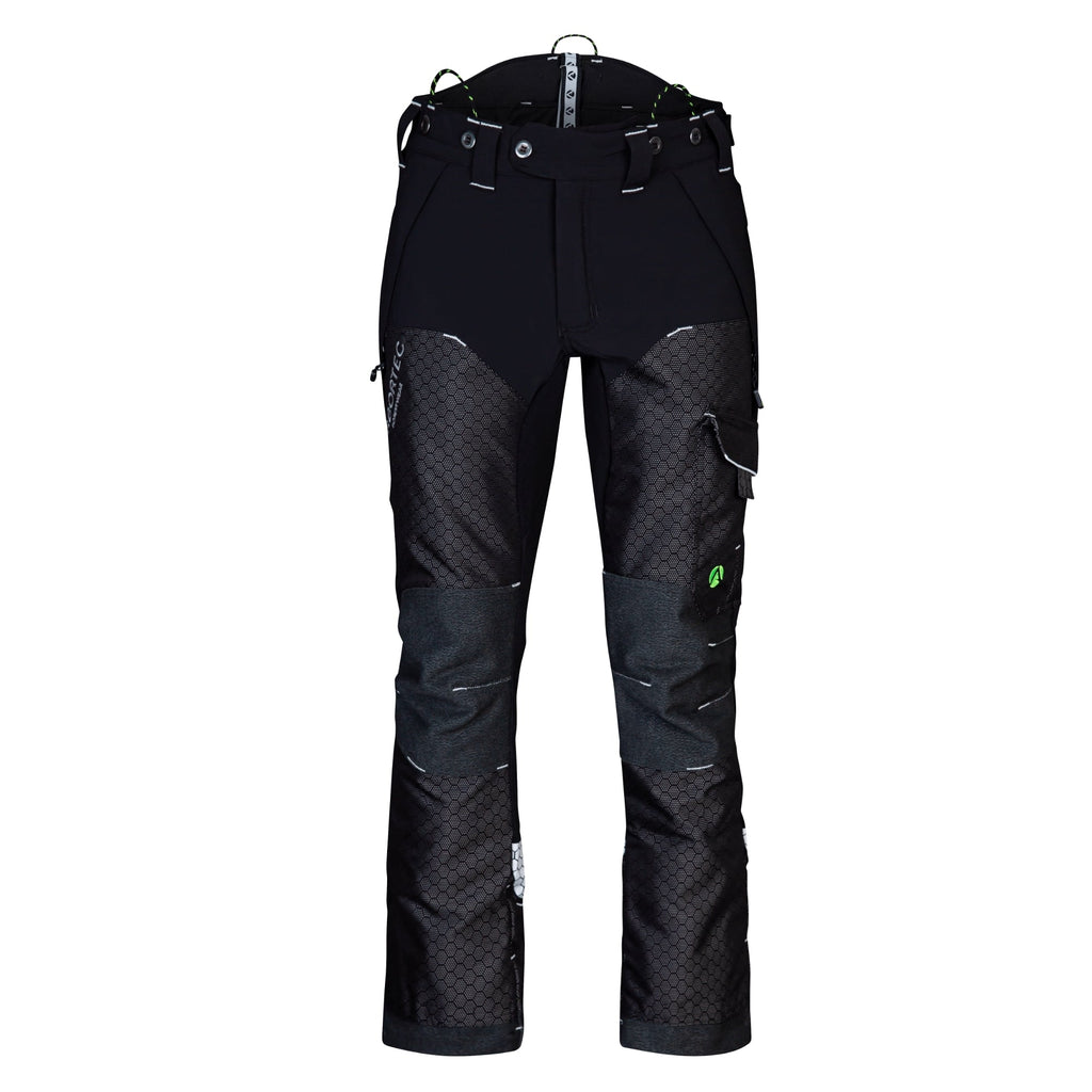 AT4080 - Arbortec Deep Forest Chainsaw Trousers Design A/Class 1 - Black - Arbortec Forestwear