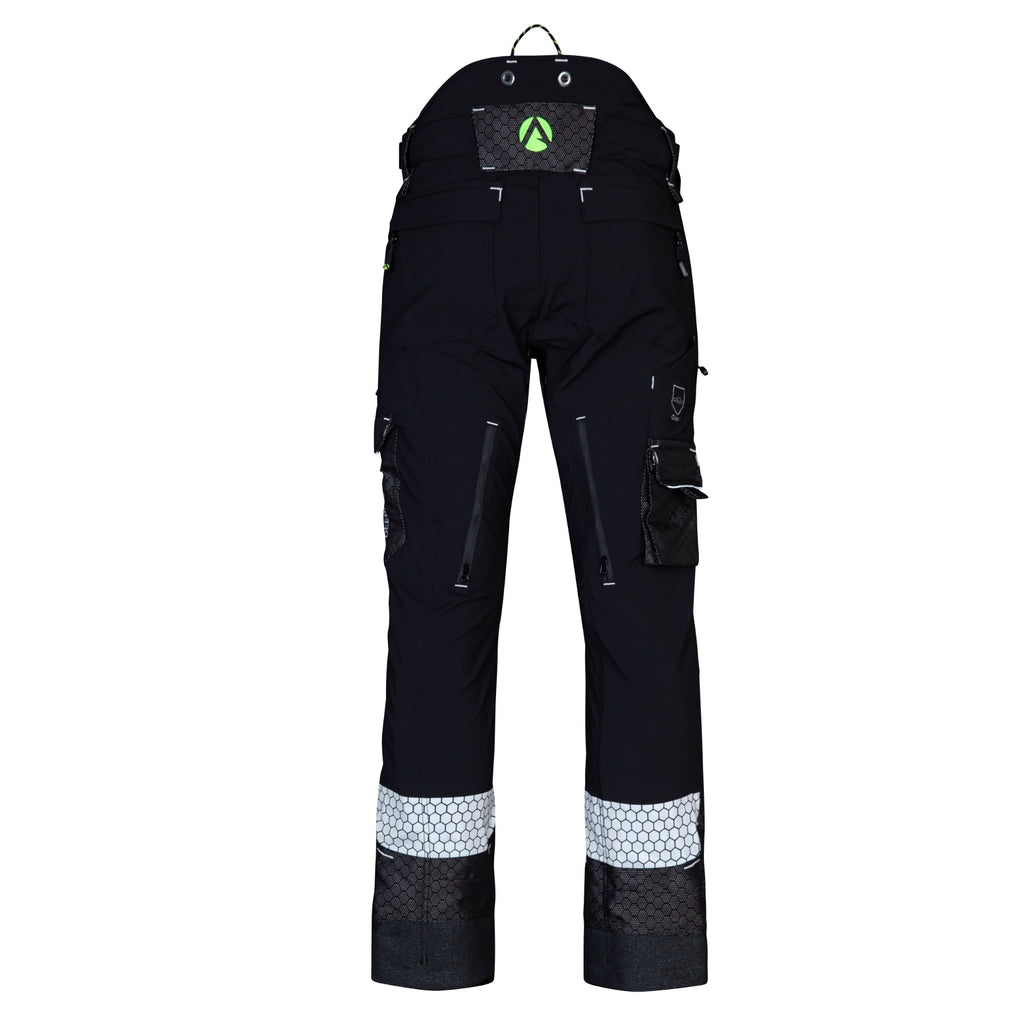 AT4080 - Arbortec Deep Forest Chainsaw Trousers Design A/Class 1 - Black - Arbortec Forestwear