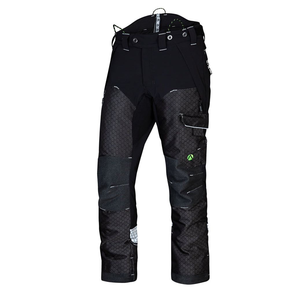 AT4080 - Arbortec Deep Forest Chainsaw Trousers Design A/Class 1 - Black - Arbortec Forestwear