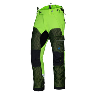 AT4080 - Arbortec Deep Forest Chainsaw Trousers Design A/Class 1 - Lime - Arbortec Forestwear