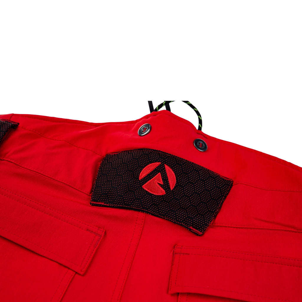 AT4080 - Arbortec Deep Forest Chainsaw Trousers Design A/Class 1 - Red - Arbortec Forestwear