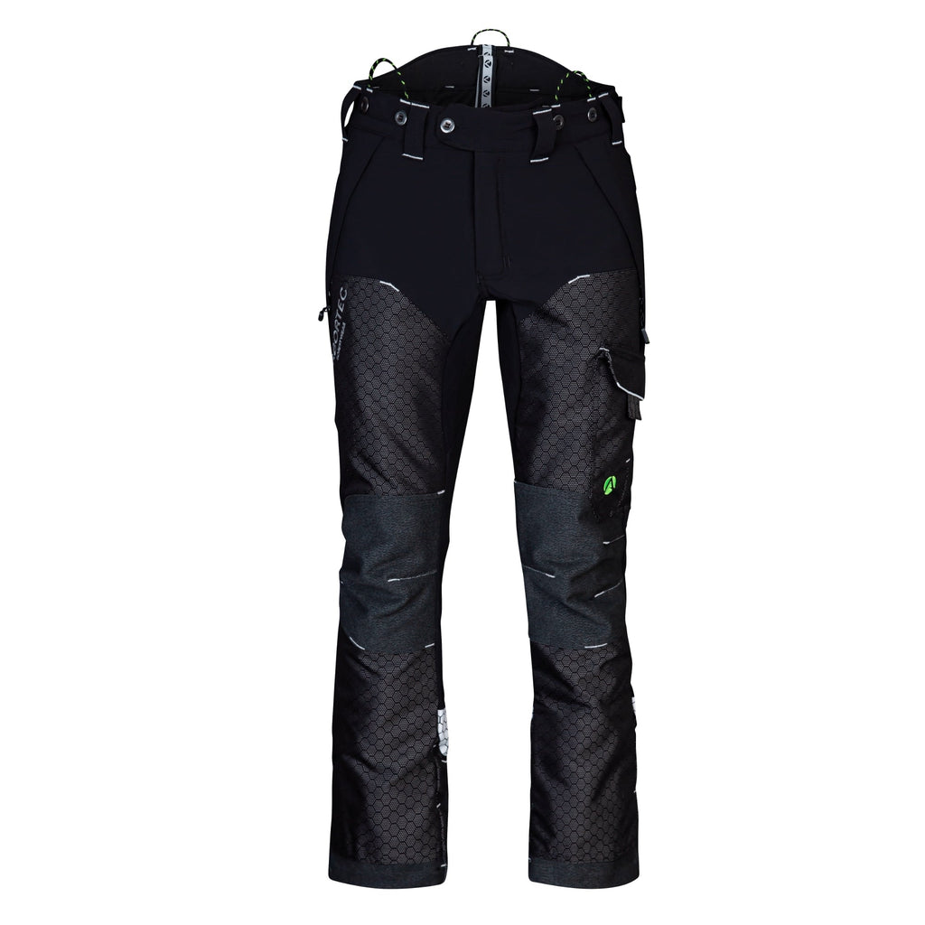 AT4090 - Arbortec Deep Forest Chainsaw Trousers Design C/Class 1 - Black - Arbortec Forestwear