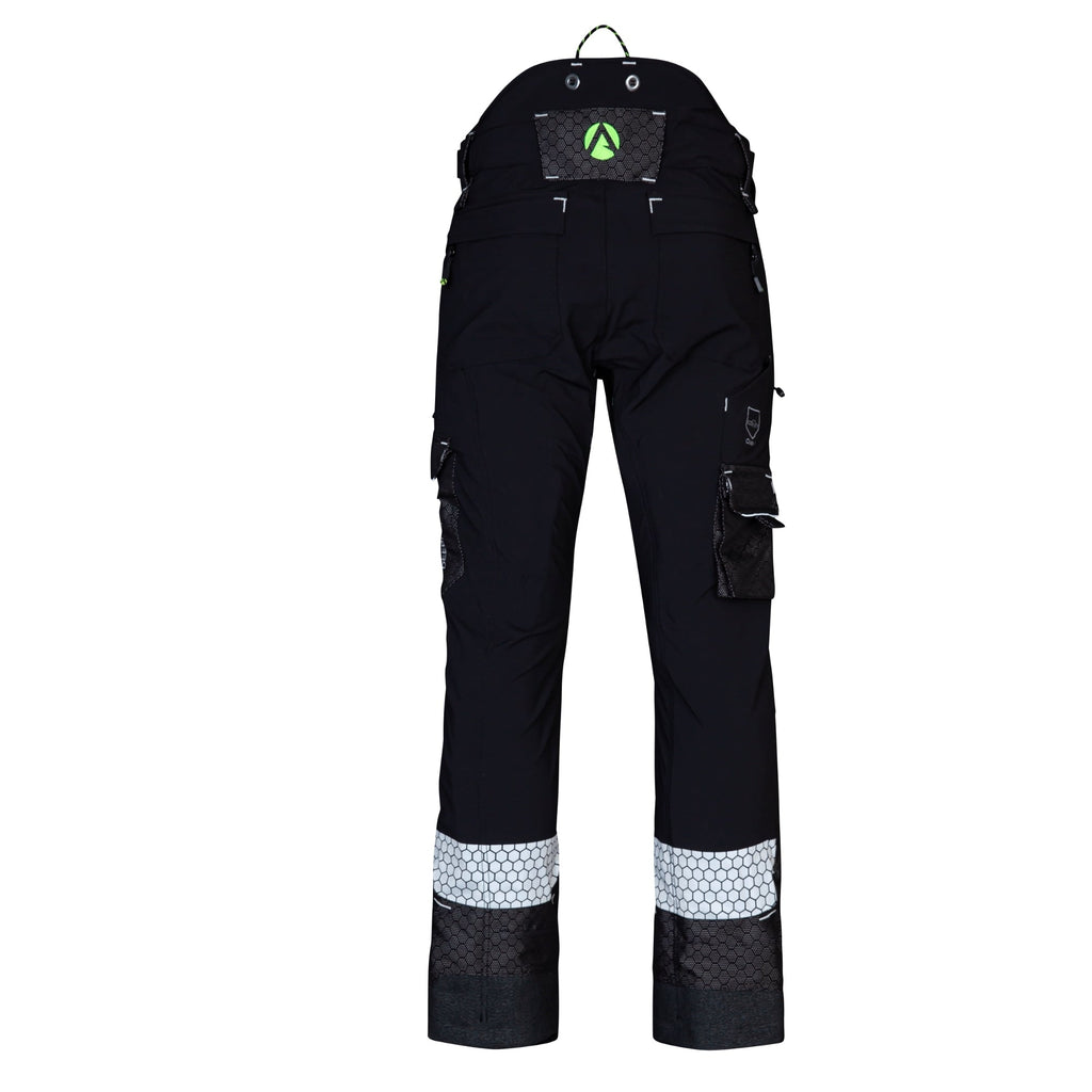 AT4090 - Arbortec Deep Forest Chainsaw Trousers Design C/Class 1 - Black - Arbortec Forestwear