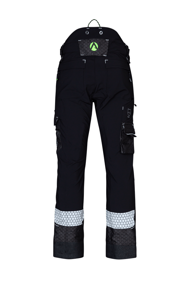 AT4090 - Arbortec Deep Forest Chainsaw Trousers Design C/Class 1 - Black - Arbortec Forestwear