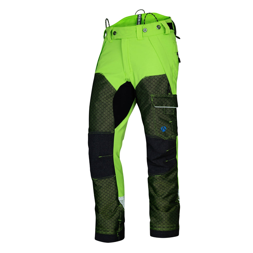 AT4090 - Arbortec Deep Forest Chainsaw Trousers Design C/Class 1 - Lime - Arbortec Forestwear