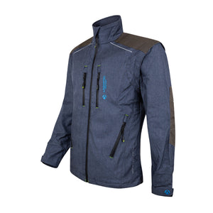 AT4100 Breatheflex Pro Legacy Work Jacket - Denim Blue - Arbortec Forestwear