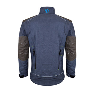 AT4100 Breatheflex Pro Legacy Work Jacket - Denim Blue - Arbortec Forestwear