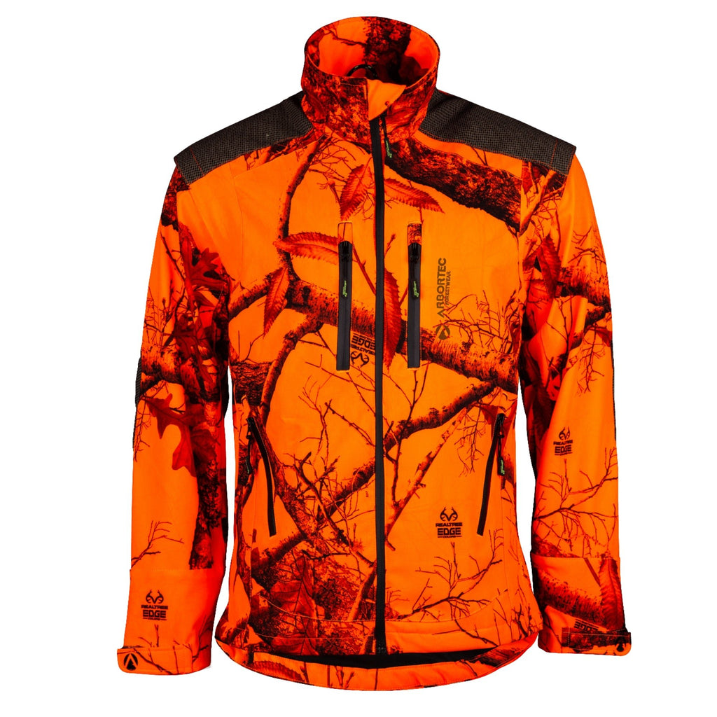 AT4100 Breatheflex Pro Realtree Jacket - Orange - Arbortec Forestwear