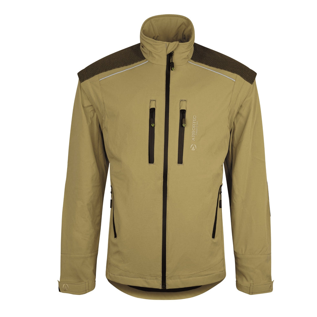 AT4100 Breatheflex Pro Work Jacket - Beige - Arbortec Forestwear