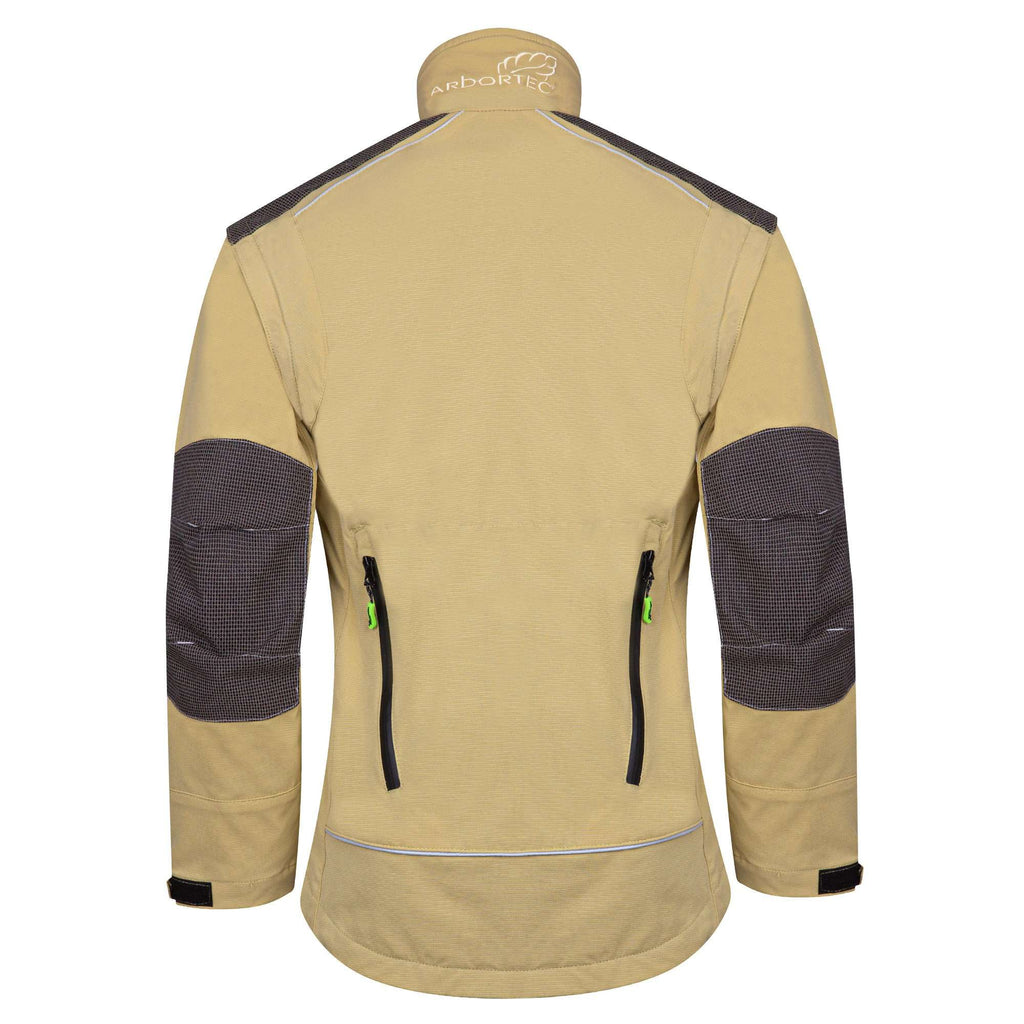 AT4100 Breatheflex Pro Work Jacket - Beige - Arbortec Forestwear