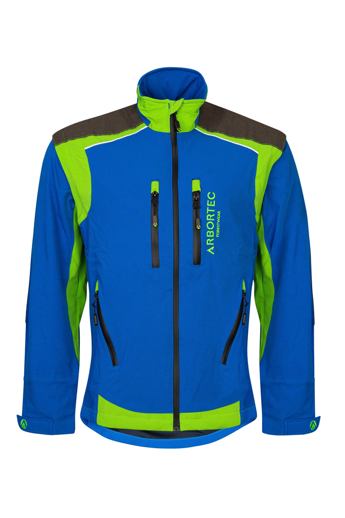 AT4100 Breatheflex Pro Work Jacket - Blue - Arbortec Forestwear