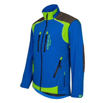 AT4100 Breatheflex Pro Work Jacket - Blue - Arbortec Forestwear