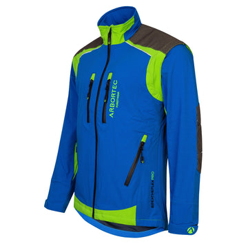 AT4100 Breatheflex Pro Work Jacket - Blue - Arbortec Forestwear