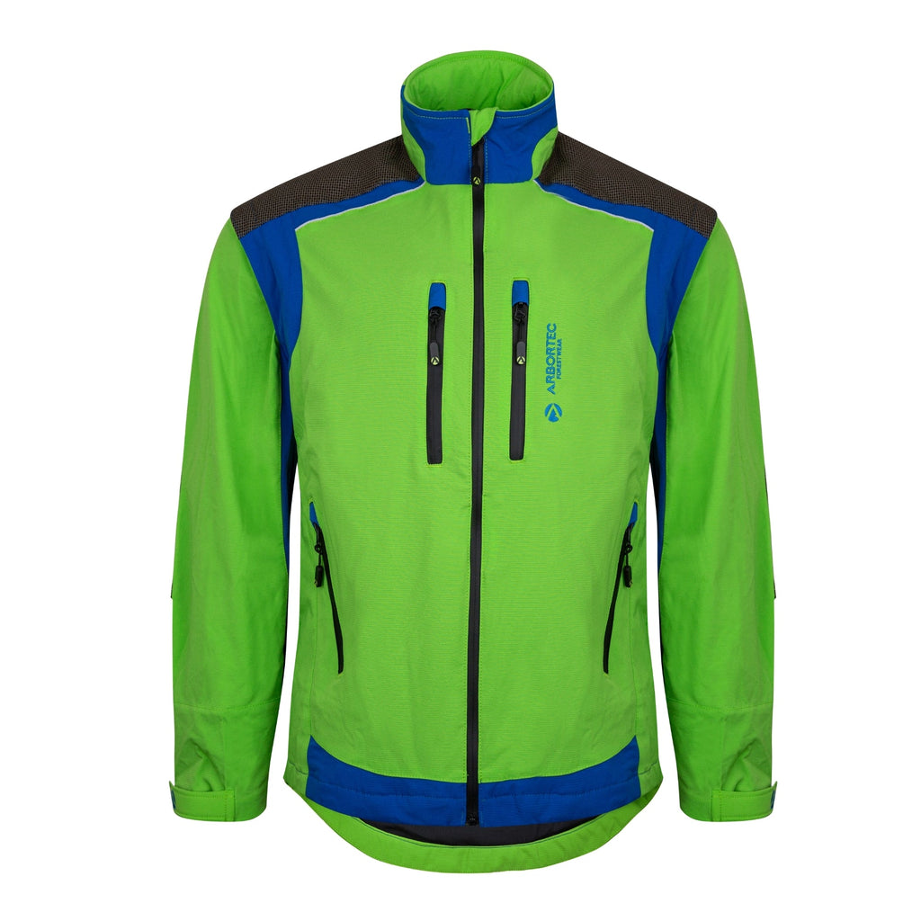 AT4100 Breatheflex Pro Work Jacket - Lime - Arbortec Forestwear