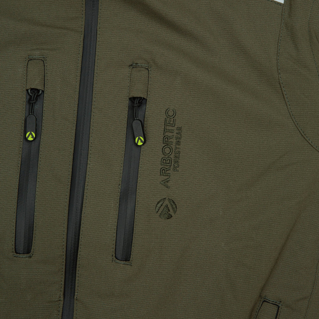 AT4100 Breatheflex Pro Work Jacket - Olive - Arbortec Forestwear