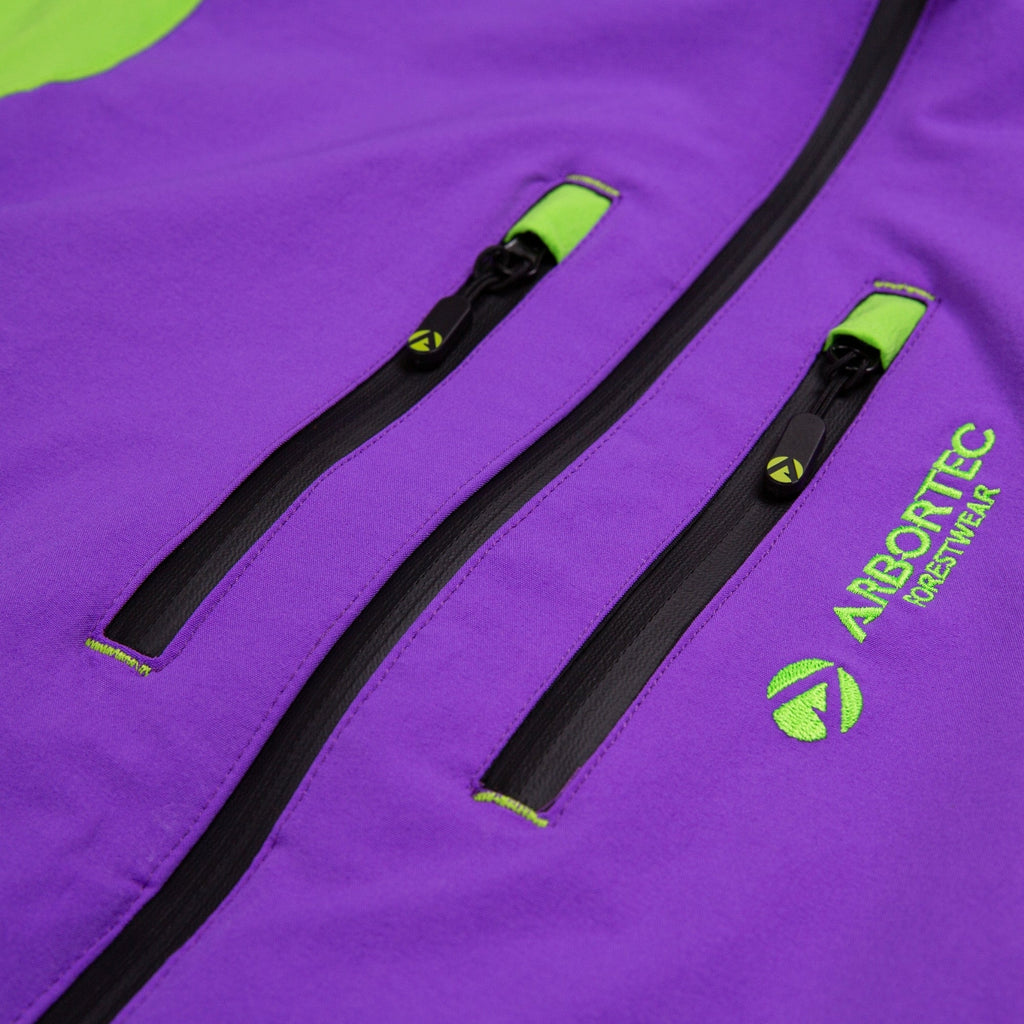 AT4101 Breatheflex Pro Freestyle Work Jacket - Purple - Arbortec Forestwear