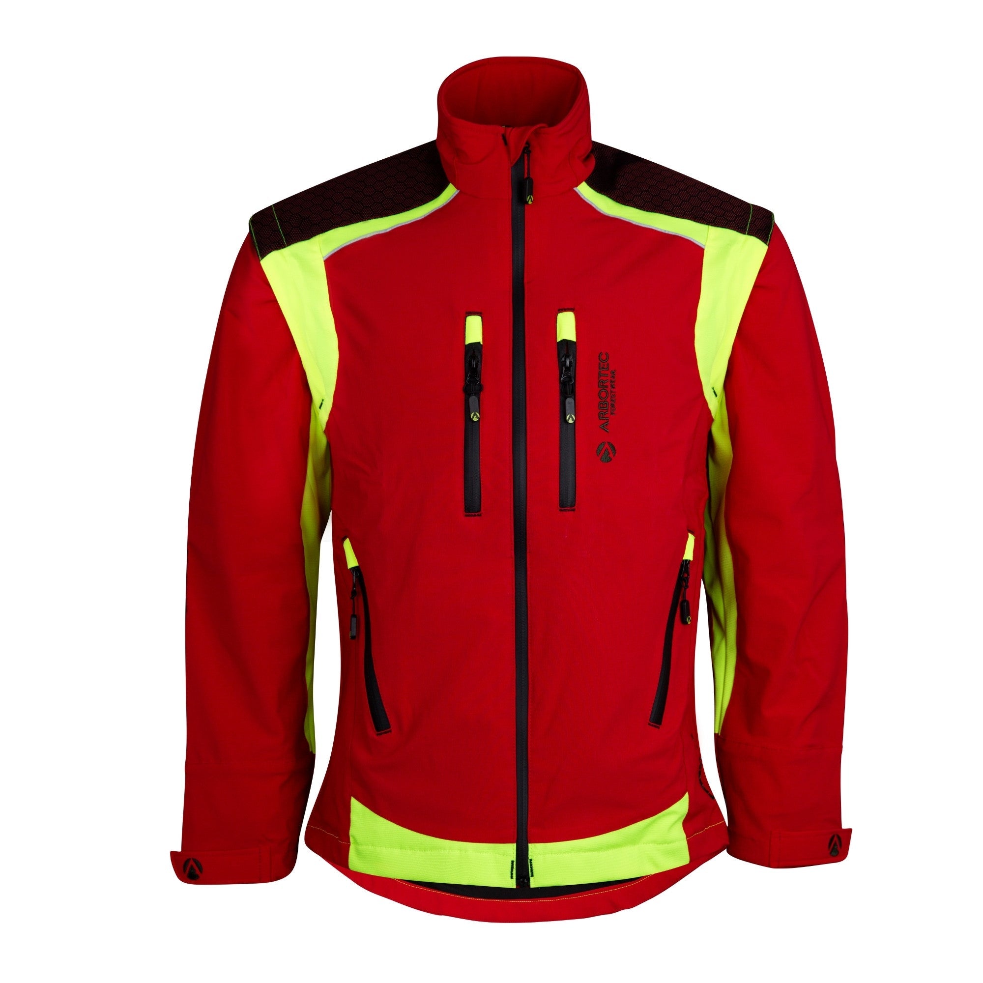 AT4101 Breatheflex Pro Freestyle Work Jacket - Red - Arbortec Forestwear