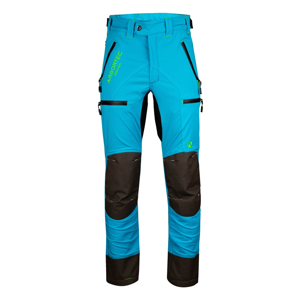 AT4160 Breatheflex Pro Trousers Non - Protective - Aqua - Arbortec Forestwear