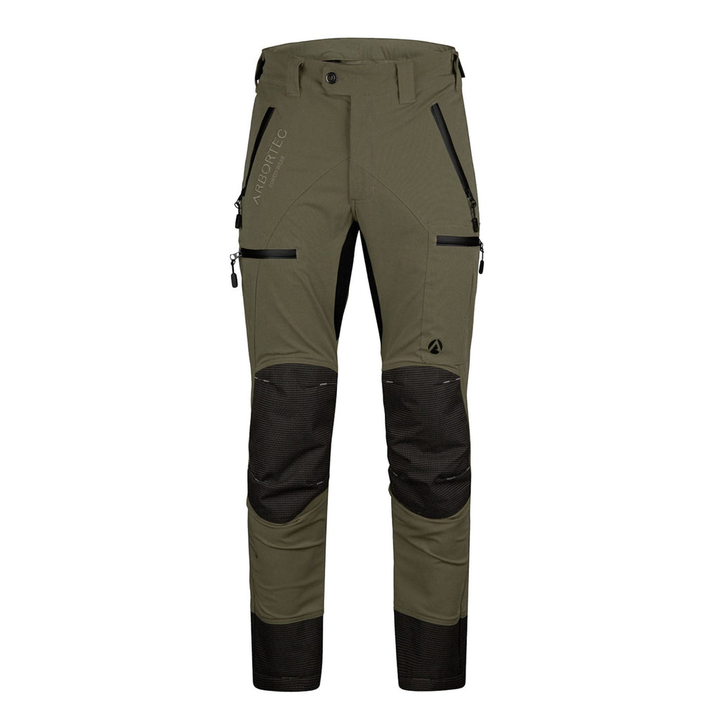 AT4160 Breatheflex Pro Trousers Non - Protective - Olive - Arbortec Forestwear