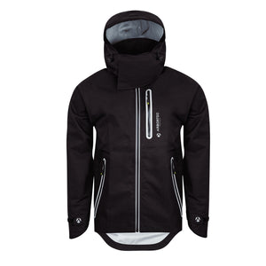 AT4420 Full - Zip Waterproof Work Jacket – Black - Arbortec Forestwear