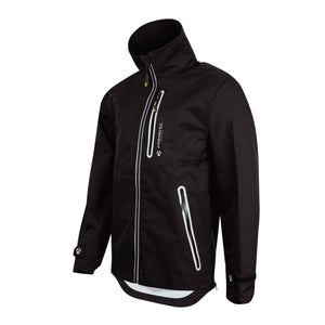 AT4420 Full - Zip Waterproof Work Jacket – Black - Arbortec Forestwear