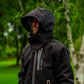 AT4420 Full - Zip Waterproof Work Jacket – Black - Arbortec Forestwear