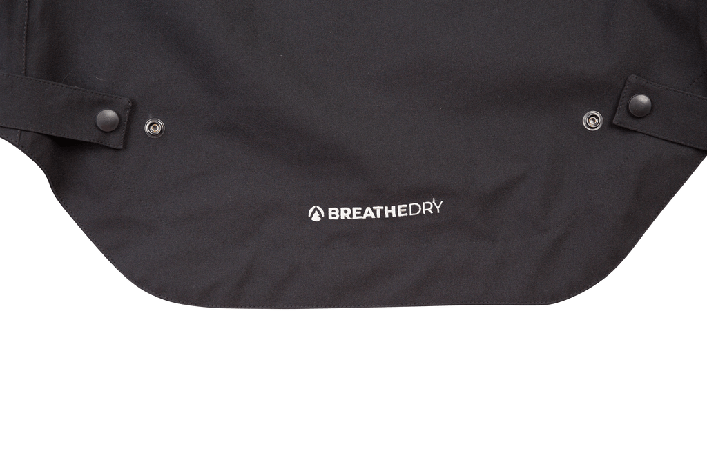AT4460 - Heavy Duty Half Zip Breathedry® Smock - Black - Arbortec Forestwear