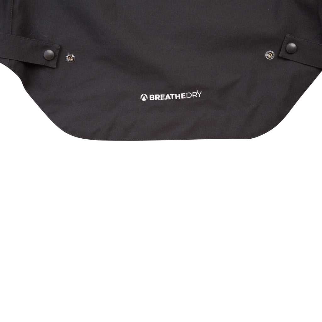 AT4460 - Heavy Duty Half Zip Breathedry® Smock - Black - Arbortec Forestwear