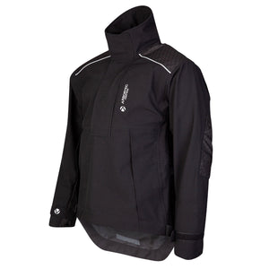 AT4460 - Heavy Duty Half Zip Breathedry Smock - Black - Arbortec Forestwear