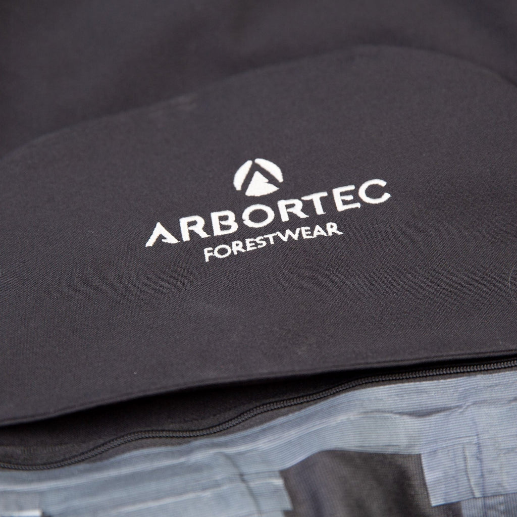 AT4460 - Heavy Duty Half Zip Breathedry® Smock - Black - Arbortec Forestwear