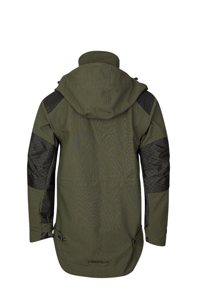 AT4460 - Heavy Duty Half Zip Breathedry® Smock - Olive - Arbortec Forestwear