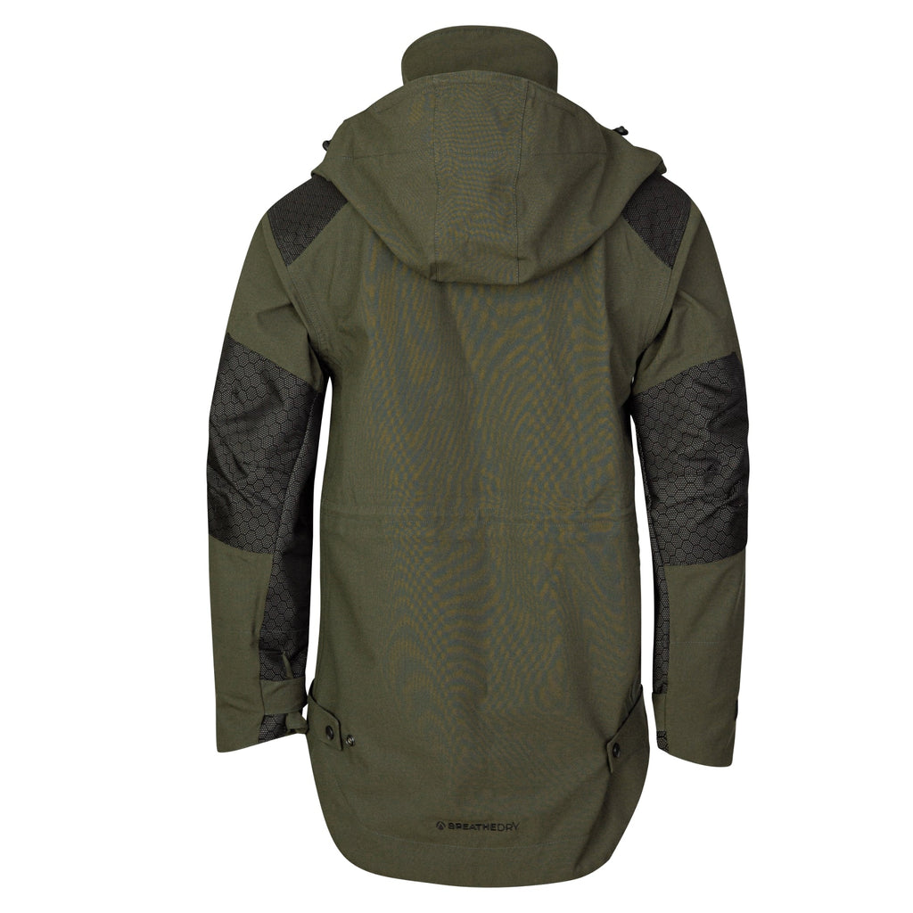 AT4460 - Heavy Duty Half Zip Breathedry® Smock - Olive - Arbortec Forestwear